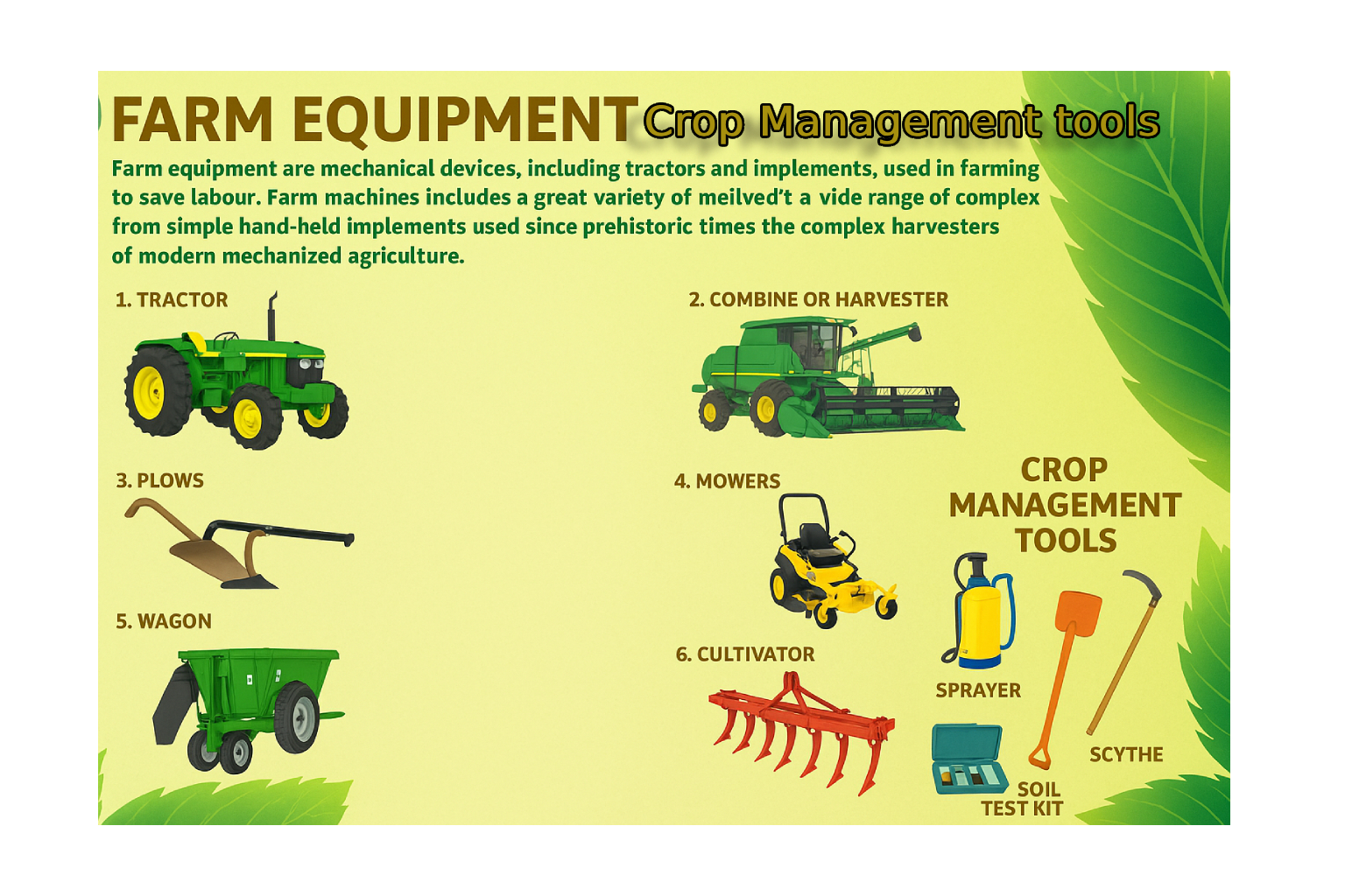 Crop Management Tools